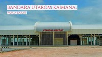 Bandara Utarom Kaiman di Kabupaten Kaimana, Provinsi Papua Barat. Bandara tersebut diresmikan pada 30 Desember 2015 lalu. Istimewa/Jokowi.