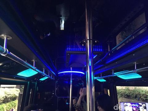 Disita Kemenhub, Ada Pesta dengan Wanita Bergoyang di Bus Party