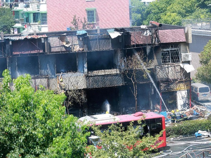 Ledakan Guncang Hangzhou China, 2 Orang Tewas dan 55 Luka-luka