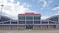 Bandara Domine Eduard Osok, Papua. Bandara ini terlihat megah dan modern, tak kalah dengan bandara lainnya di kota-kota besar di Indonesia. Istimewa/Jokowi.