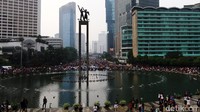 Dan Patung Selamat Datang yang juga merupakan karya Edhi Sunarso. Rachman Haryanto/detikFoto