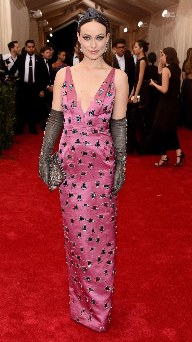 Olivia Wilde attends the China: Through The Looking Glass Costume Institute Benefit Gala at the Metropolitan Museum of Art on May 4, 2015 in New York City.  (Photo by Larry Busacca/Getty Images)