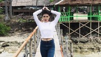 Dara berusia 24 tahun itu memiliki tubuh ideal dengan tinggi badan menacapai 171 cm. (Dok. Instagram/yunizaicha)