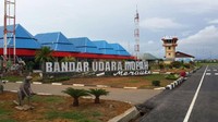 Bandara Mopah terletak di Merauke, Papua. Bandara yang berada di bawah naungan Kemenhub ini mulai dikembangkan sejak 2015. Istimewa/Jokowi.