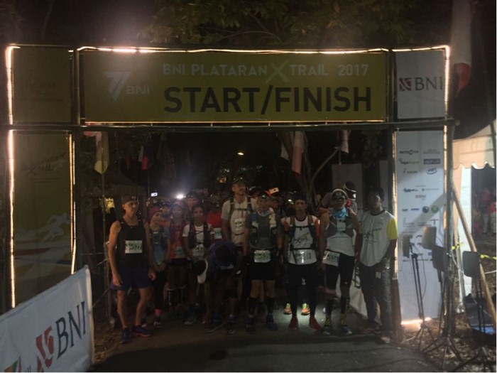 500 Pelari Ikuti BNI Plataran X Trail 2017