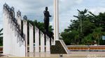 Foto: Tugu Soekarno Palangkaraya yang Didatangi Jokowi