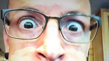 Selfie imut alam Chester. Foto: Chester Bennington