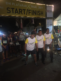 500 Pelari Ikuti BNI Plataran X Trail 2017