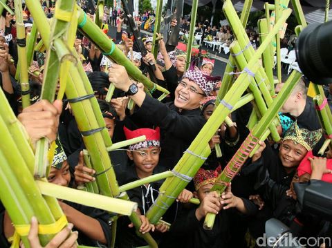 Permainan tradisional di Banyuwangi/