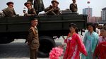 Foto: Jarang Dilihat, Parade Militer Korea Utara