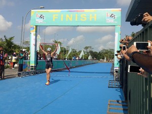 Palembang Gelar Asian Triathlon Championship 2017
