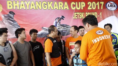 Menjaring Calon Atlet Nasional Jetski di Bhayangkara Cup 2017