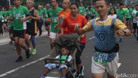 Uang hadiah yang bertotal Rp500 juta juga disiapkan panitia. Ada juga medali dengan desain khusus untuk 5.000 finisher pertama.