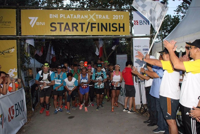 500 Pelari Ikuti BNI Plataran X Trail 2017