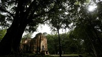 Menurut hasil identifikasi, kuil ini dibangun pada masa Kekaisaran Chenla kuno. Diperkirakan dibangun pada abad ke 6 dan ke 7 pada masa peradaban khmer (Samrang Pring/ REUTERS)