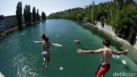 Jenewa menjadi kota kedua di Swiss yang masuk dalam kategori kota termahal. Ia lebih murah daripada Zurich yang menempati posisi ke-4.  (Foto: REUTERS/Denis Balibouse)