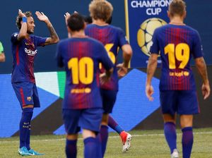 Neymar Gemilang, Barcelona Taklukkan Juventus