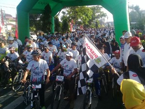 Gowes Pesona Nusantara Jadi Ajang Promosi Kabupaten Rejang Lebong