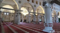 Interior dalam masjid Al Aqsa (Foto: Erwin Dariyanto/detikcom)