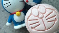Satu lagi es krim unik dari segi bentuk, es krim karakter atau 3D! Dijamin bikin gemas seperti Doraemon ini. (Foto: Istimewa)