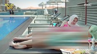 MBC dinilai telah melecehkan Islam. Dalam salah satu episodenya, mereka menampilkan adegan wanita muslim mengenakan hijab dipadukan dengan bikini. Foto: Ist.