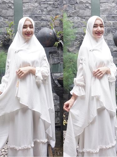 Foto: Gaya Hijab Si Cantik Indri Giana, Pesinetron yang 