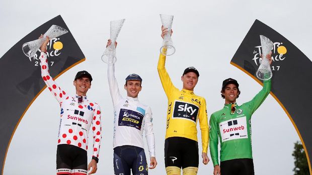 Chris Froome Juara Tour de France untuk Keempat Kalinya