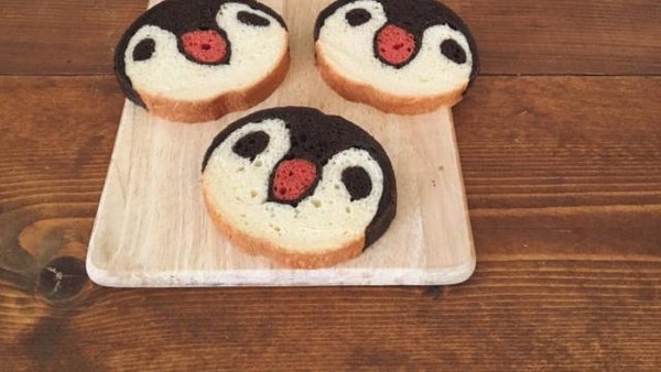 Wouw! Jika Dipotong Roti Ini Jadi Bentuk Semangka hingga Penguin