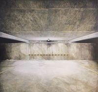 Lukisan Andy Dewantoro berjudul 'Dead End' 200 x 200 cm