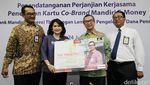 Bank Mandiri dan LPDP Kerja Sama Penerbitan Uang Elektronik