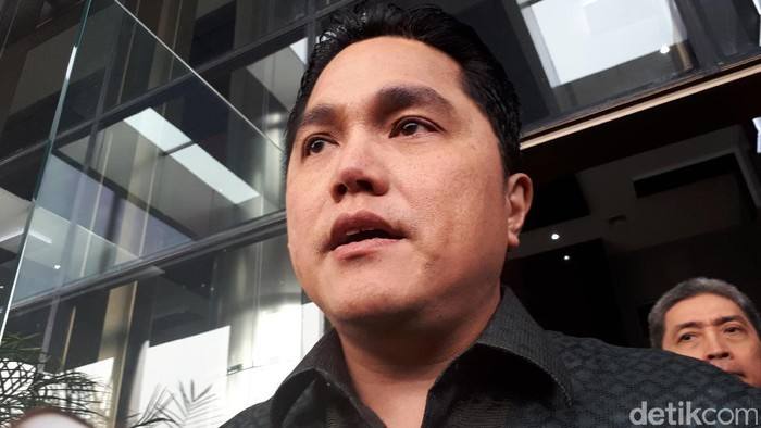 Erick Thohir mendatangi KPK.