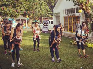 Adakah Bunda yang Suka Olahraga Sambil Mengasuh Anak?