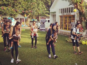 Adakah Bunda yang Suka Olahraga Sambil Mengasuh Anak?