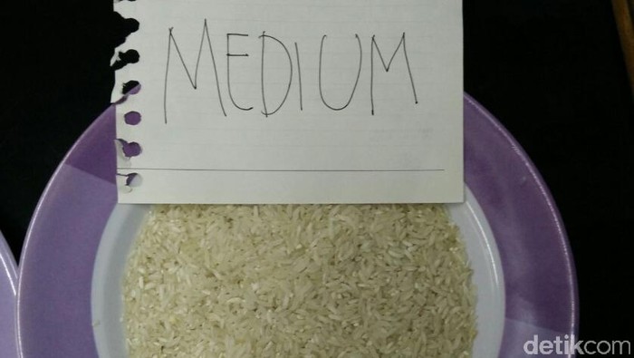 Beras medium dan premium
