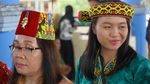 Foto: Senyum Manis Gadis Dayak