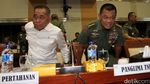Menhan dan Panglima TNI Raker dengan Komisi I DPR