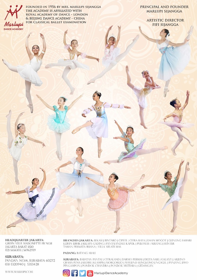 28 Balerina Marlupi Dance Academy akan Bertanding ke Hong Kong 28 Balerina Marlupi Dance Academy akan Bertanding ke Hong Kong