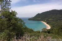 Panorama Pulo Aceh dari ketinggian (Agus/detikTravel)