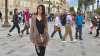 Vanesha Prescilla memiliki wajah cantik dan manis seperti sang kakak,Sissy Priscillia. Dok. Instagram/vaneshaass