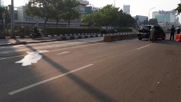 Kepadatan volume kendaraan diprediksi terjadi saat jam pulang kerja.