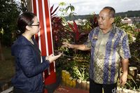 Kepala Dinas Pemuda, Olahraga dan Pariwisata Kabupaten Sanggau F Meron (Rachman Haryanto/detikTravel)