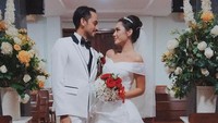 Raquel Katie Larkin dan Jerry Likumahuwa menikah di Jakarta pada 13 Mei lalu. (Dok. Instagram/raquelklarkin)