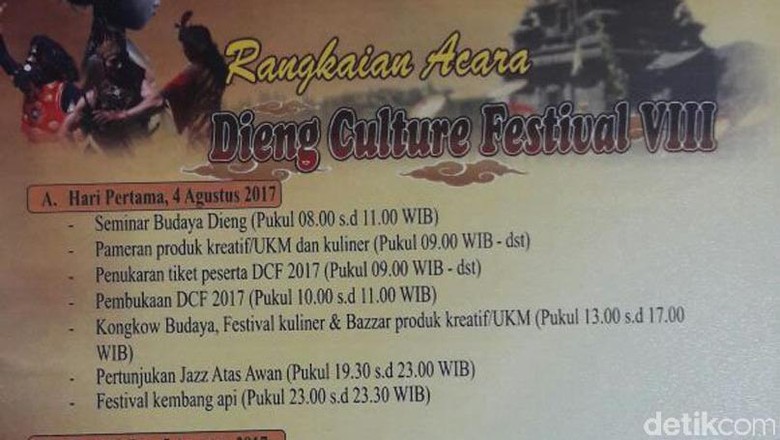 15 Raja Nusantara Bakal Hadiri Dieng Cultural Festival