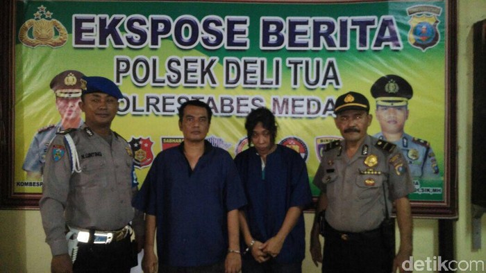 Lagi Asyik Nyabu di Kos, Sepasang Kekasih Dicokok di Medan