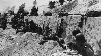 Sekutu mulai merangsek ke daratan Prancis. Foto: Getty Images