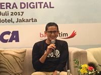 Berkaos Oblong, Sandiaga Bicara Soal Wirausaha Anak Muda Jakarta