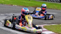 Adit meraih posisi kedua dan Calvin menempati podium empat di kelas Micro Max. Pool/Asia Max Challenge.