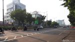 Bebas Macet, Jalan Salemba Raya Kini Lengang Saat Contraflow
