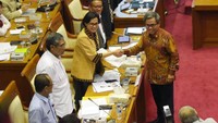 Seluruh fraksi menyetujui agar Perppu dibawa ke pembahasan tingkat II ke Rapat Paripurna untuk diagendakan selanjutnya. Istimewa/Facebook Sri Mulyani.