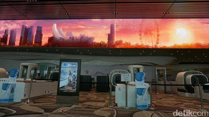 Begini Kerennya Terminal 4 yang Baru di Bandara Changi